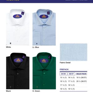 RLD004 CVC French Cuff Shirt *$44 VAT*