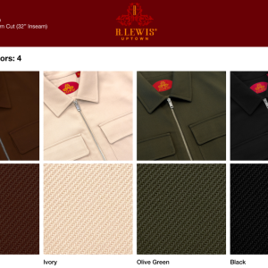 RLO02 King Twill Outfit *$176 VAT*