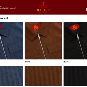 RLO03 Curduroy Outfit *$154 VAT*