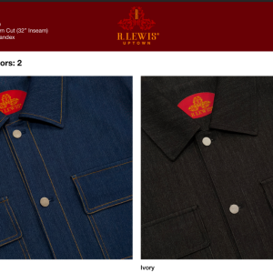 RLO06 Stretch Denim Outfit *$176 VAT*