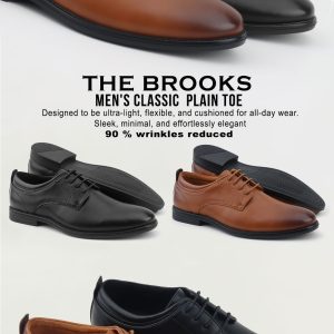 The Brooks Plain Toe Lace *$66 VAT*