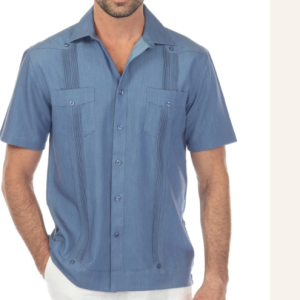 MGC-3010 S/S 2-Pkt Guayamisa Denim Look *$66 VAT*